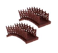 ARTSEWPLY 2 Piezas Micro Decorativo de Resistente para Paisajismo Miniatura Adornos para Jardín Miniatura para Mesa de Arena y Acuario