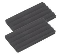 ARTSEWPLY 2 Protectores Antideslizantes de Goma para Pedal de Batería Ligeros y Duraderos, Ideales para Músicos Profesionales E Iniciados