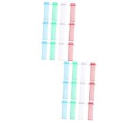 ARTSEWPLY 2 Series Bolsa De Organza Para Abanico Plegable De Unidades Con Cordón Protector Ligero Y Resistente Para Almacenamiento Y Vino Azul Verde 12 Piezas*2