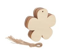 ARTSEWPLY 20 Piezas Trozos de Madera para Manualidades Cortes de Flores para Pintar y Decoraciones Diy Embellecedores de Madera para Proyectos Artesanales