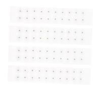 ARTSEWPLY 200 Piezas Ear Acupoint Massage Stickers Transparent Disposable Auricular Pressure Beads Portable Ear Acupuncture Patches For Wellness And Travel