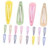 ARTSEWPLY 20piezas Pinza Cabello Color Crema Pinzas Cabello Para Niñas Accesorios Para Niñas Para Adornos Pelo Para Horquillas De Pelo