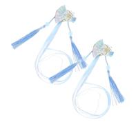 ARTSEWPLY 2piezas De Pelo Japonesas y Borlas Accesorios Elegantes Para Mujeres y Ocasiones Especiales