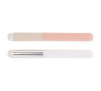 ARTSEWPLY 2piezas Pinceles Labiales De Cabeza De Champiñón Aplicadores De Maquillaje Para Labios Pinceles Suaves Para Brillo y Barra De Labios