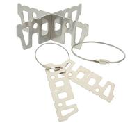 ARTSEWPLY 2piezas Soporte para Hornillo De Camping Soporte para Olla De Parrilla Resistente Fácil Montaje para
