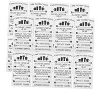 ARTSEWPLY 30 Piezas Tarjetas de Instrucciones para Vasos de Tarjetas Prácticas de Cuidado para Vasos con Sorbete Diseño Duradero y Resistente para Prolongado