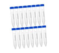 ARTSEWPLY 30 piezas Tubo de Centrífuga Tapas de Tornillo de Tubo Transparente para Laboratorio para Biología Molecular y Bioquímica Uso Seguro y Prueba de Fugas