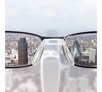 ARTSEWPLY 4 Almohadillas Nasales Antideslizantes Transparentes Integradas para Gafas Piezas Nasales U en Forma de Herradura Plástico Duradero 6X2 MM Suministros para Monturas de Gafas y