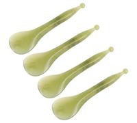 ARTSEWPLY 4 Herramientas de Acupresión Gua Sha de Resina para Masaje Facial y Cuidado Piel Kit Compacto de 4 Piezas para Relajación Spa y Reducción de Líneas Finas en Rostro y Cuello