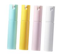 ARTSEWPLY 4 piezas Botellas Spray Recargables Unidades Colores Pastel y Pet Duradero para Loción y Tónico Botellas Pequeñas Transparentes Viaje