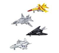 ARTSEWPLY 4 Piezas de de de Aleación Aviones Inerciales para Juguetes Divertidos para la Imaginación Infantil Desarrollo