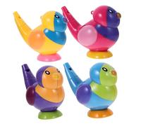 ARTSEWPLY 4 piezas Juguetes de Baño para Niña Silbatos Coloridos Seguros Divertidos para Niñas de Baño para Desarrollar Imaginación y Percepción de Colores