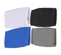 ARTSEWPLY 4 Protectores de Barbilla para Casco de Fútbol Americano Almohadillas de Correa Transpirable y Ajustable para Protección contra Impactos Compatibles Cascos de Fútbol Hockey y