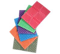 ARTSEWPLY 6 Piezas Almohadilla Plegable para Camping Xpe Cojín Portátil para Picnic y Senderismo Colchoneta Ligera y Fácil de Limpiar de Unidades