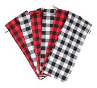 ARTSEWPLY 6 Piezas Bolsa para Envasar Vino Tinto Cordón Bolsas de Obsequio Reutilizables para Botellas de Vino para Decorar Fiestas