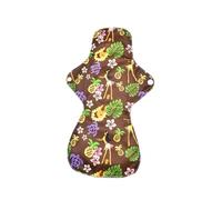 ARTSEWPLY 6 piezas Compresas Menstruales Reutilizables Bambú Almohadillas Higiénicas Lavables para Mujeres Saludables y Ecológicas