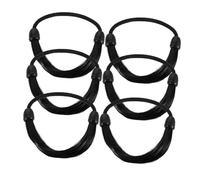 ARTSEWPLY 6 Piezas de Gomas Pelo Invisibles, Elásticas y Duraderas, Ideales para Coletas y Pelucas, Estilo Coreano, para Uso Diario y Eventos Formales, Accesorios Cabello Femeninos