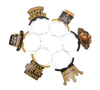 ARTSEWPLY 6 Piezas Diadema Fiesta de Año de Accesorio Creativo para Celebración Fotografía y Carnaval Diseño Divertido para Nochevieja