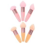 ARTSEWPLY 6 Piezas Esponjas de Maquillaje para Base Aplicador Reutilizable para Polvo y Corrector Esponjas de Belleza para Uso Seco y Húmedo Herramienta Versátil para Maquillaje Diario y