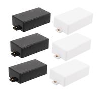 ARTSEWPLY 6 Piezas Guitar Pickup Enclosure Abs Matte Finish Dual Covers With Ears Enhances Signal Stability And Sound Clarity For Electric Guitars