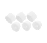 ARTSEWPLY 6 Piezas PU Shock Pads para Roller Skate y Skateboards de Ruedas Amortiguadores de Vibración de PU Accesorios para Trucks de Skate Kit de Cónicos y Cilíndricos Blanco para Hombre
