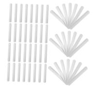 ARTSEWPLY 60 piezas Pulseras de PVC Blancas para Pintar Brazaletes Slap DIY para Jardín de Infancia Juguete Ligero para Fiesta y Cumpleaños