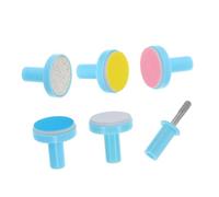 ARTSEWPLY 6piezas Almohadillas De Repuesto Para Recortador De Uñas Eléctrico De Bebés Cabezas De Lijado Suaves Para Cuidado De Uñas De Infantes y Uso Seguro y Eficaz