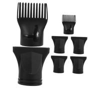 ARTSEWPLY 7 piezas Boquillas para Secador de Pelo Profesional Concentradores de Plástico Duradero con Peines Planos y Estrechos Accesorios para Peinado Rápido Peluquería y Uso Doméstico