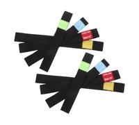 ARTSEWPLY 8 Piezas Cinturón Silenciador para Platillos Banda Elástica para Práctica de Batería Atenuador de Ruido para Platillos de Accesorios para Batería para Ejecución Silenciosa Casa y