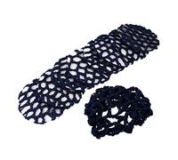 ARTSEWPLY 8piezas Redecilla De Moño Elástica Para Ballet De Accesorios Invisibles Para Danzas Para Niñas y Mujeres y Duradera Uso Escuelas De Danza y Vida Diaria