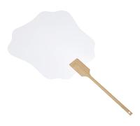 ARTSEWPLY Abanico Transparente De Mano Diy Abanico Asa Para Pintar Para Manualidades Para Programa De Boda Material Diy