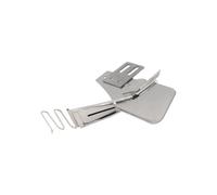 ARTSEWPLY Accesorio Profesional de Inoxidable para Máquina de Coser Carpeta de Doble Plegado de Herramienta de Encuadernación Resistente y Duradera para Costura Ligeras y Sintéticas