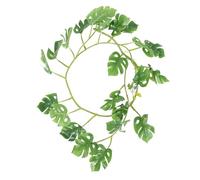 ARTSEWPLY Adorno Colgante de Ratán Artificial de 12 M Hojas de Monstera Realistas sin Mantenimiento para Decoración de Bodas Hogar y Jardín Accesorio Decorativo Ecológico y Resistente