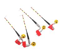 ARTSEWPLY Alarma de Mordida para Pesca con 4 Indicadores LED de Alta Sensibilidad Función Luz Nocturna Continua Compatible con Cañas y Flotadores Alarma Sonora para Pesca de Carpas y