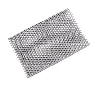 ARTSEWPLY Almohadilla De Base para Jaula De Mascotas Perforada Drenaje, Placa De Limpieza para Jaula De Perro, Tamaño 30x45 Cm, Color Gris, Accesorio Sencillo para Suministros Caninos