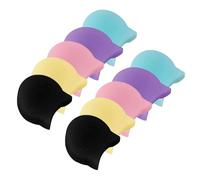 ARTSEWPLY Almohadillas Pulgar de Clarinete y Flauta de Silicona 10 Piezas Colores Variados Rosa Violeta Negro Azul Claro Amarillo Limón Accesorios para Principiantes y