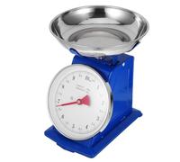 ARTSEWPLY Báscula de Cocina Mecánica de 10 Kg con Bandeja Extraíble de Acero Inoxidable, Esfera Grande Fácil de Leer, sin Pilas, para Pesar Ingredientes Secos y Alimentos en Hogar