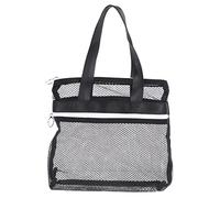 ARTSEWPLY Bolsa de Playa de Malla Portátil 1 Pcs Gran Capacidad Resistente al Desgaste para Viaje Playa Camping Neceser de Cosméticos