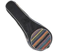 ARTSEWPLY Bolsa Mandolina Gruesa y Resistente con Correa y Bolsillo Exterior Funda Acolchada de Estilo Étnico para Proteger y Transportar Mandolinas Diseño Portátil y Fácil de Limpiar