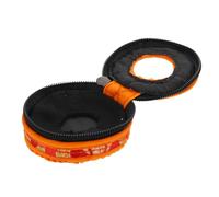 ARTSEWPLY Bolsa para Campana de Meditación Pequeña de 7,5 Cm de Diámetro, Estuche de Almacenamiento de Tela Bordada Campanilla, Protector para Platillos de Dedo, Caja de Campana Tibetana