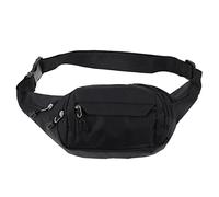 ARTSEWPLY Bolso De Hombro Deportivo De Oxford Riñonera Casual y Práctica para y Actividades Color Negro