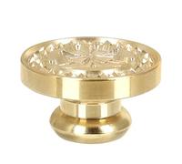 ARTSEWPLY Cabezal de Sello de Lacre Navideño para Sobres sin Mango Cobre para Manualidades y Tarjetas de Invitación Estampado Cera Caliente 1 Unidad