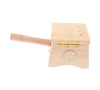 ARTSEWPLY Caja de Moxibustión de Madera Tradicional Portátil, Estuche para Rollos de Moxa, Dispositivo Compacto para Cuerpo y Abdomen, Base Estable, Uso en Casa y Viajes, sin Humo