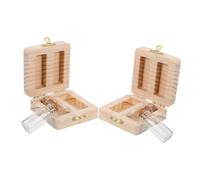 ARTSEWPLY Caja Recuerdos Niña Recién Nacido con Botellas para Pelo y Cordón Umbilical Gran Capacidad y Diseño Elegante para Guardar Recuerdos Infantiles