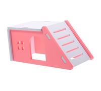 ARTSEWPLY Casa para Hámster de PVC Duradero Refugio Pequeño para Jaula Escondite Seguro y Cómodo para Descanso Mascotas Pequeñas