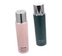 ARTSEWPLY Cepillo Redondo De Viaje 2 Piezas Tamaño Pequeño Retractil Para Cabello Liso y Rizado Mujeres y Hombres Uso Portátil Bolsillo Colores Rosa y Verde Botella