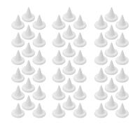 ARTSEWPLY Clavos Refractarios Reutilizables para Horno de Cerámica 50 Piezas Soporte Cónico Resistente Altas Temperaturas Accesorios para Cocción y Apilado en Hornos Artesanales