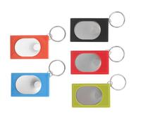 ARTSEWPLY Clicker para Perros 5 Piezas Clicker Cuadrado para Adiestramiento Canino Herramienta de Entrenamiento para Cachorros y Gatos Dispositivo Portátil para Reforzamiento Positivo en