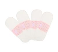 ARTSEWPLY Compresas Menstruales Suaves y Transpirables de Algodón Lavables para Mujer Protección contra Fugas 4 Piezas Ideales para Embarazo y Periodos Menstruales