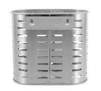 ARTSEWPLY Contenedor para Utensilios de Cocina de Acero Inoxidable 304, Cubo de Almacenamiento para Cubiertos y Cuchillos, Diseño Plano, Resistente y Apto para Uso en Restaurantes y Hogares